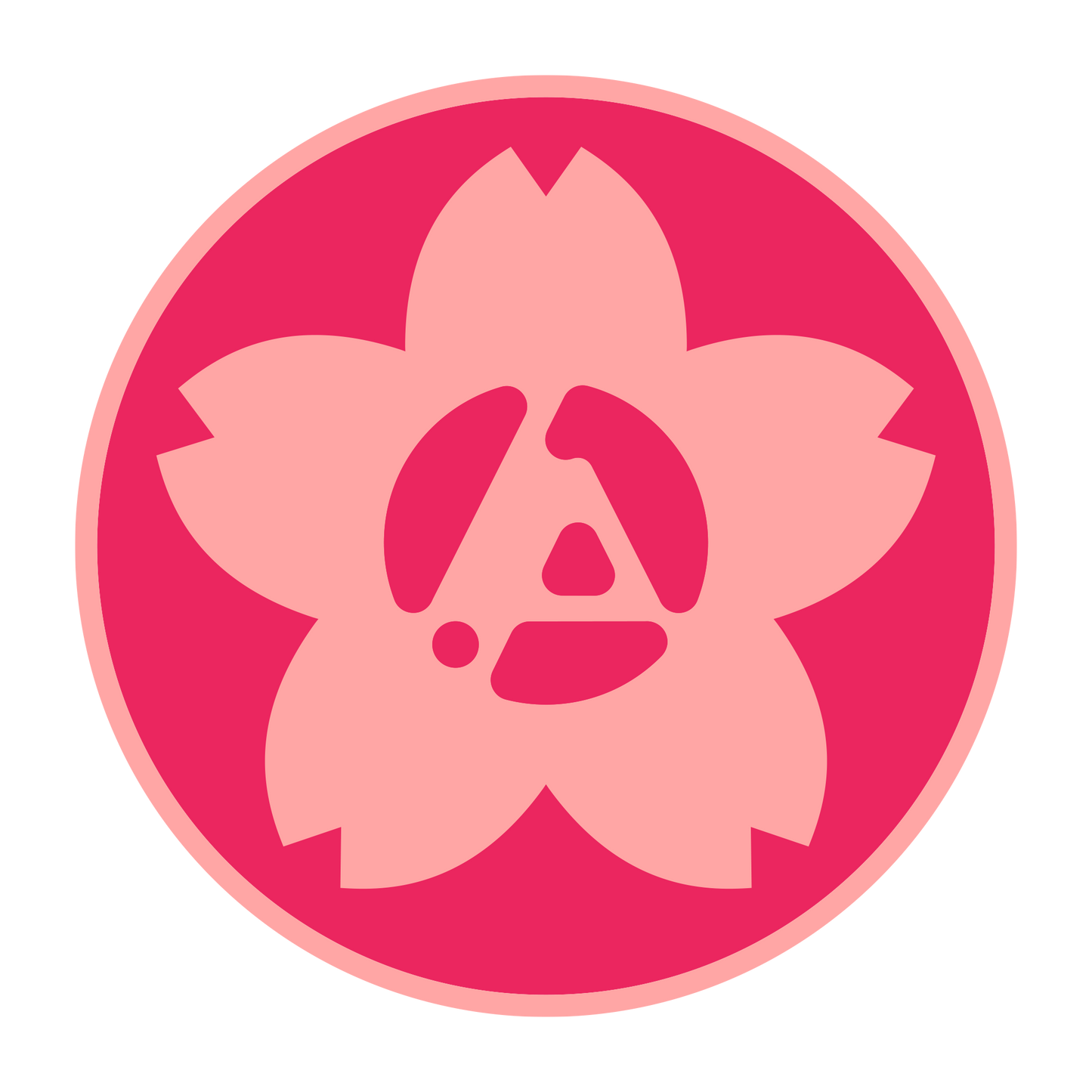 Saitama Pink Sticker
