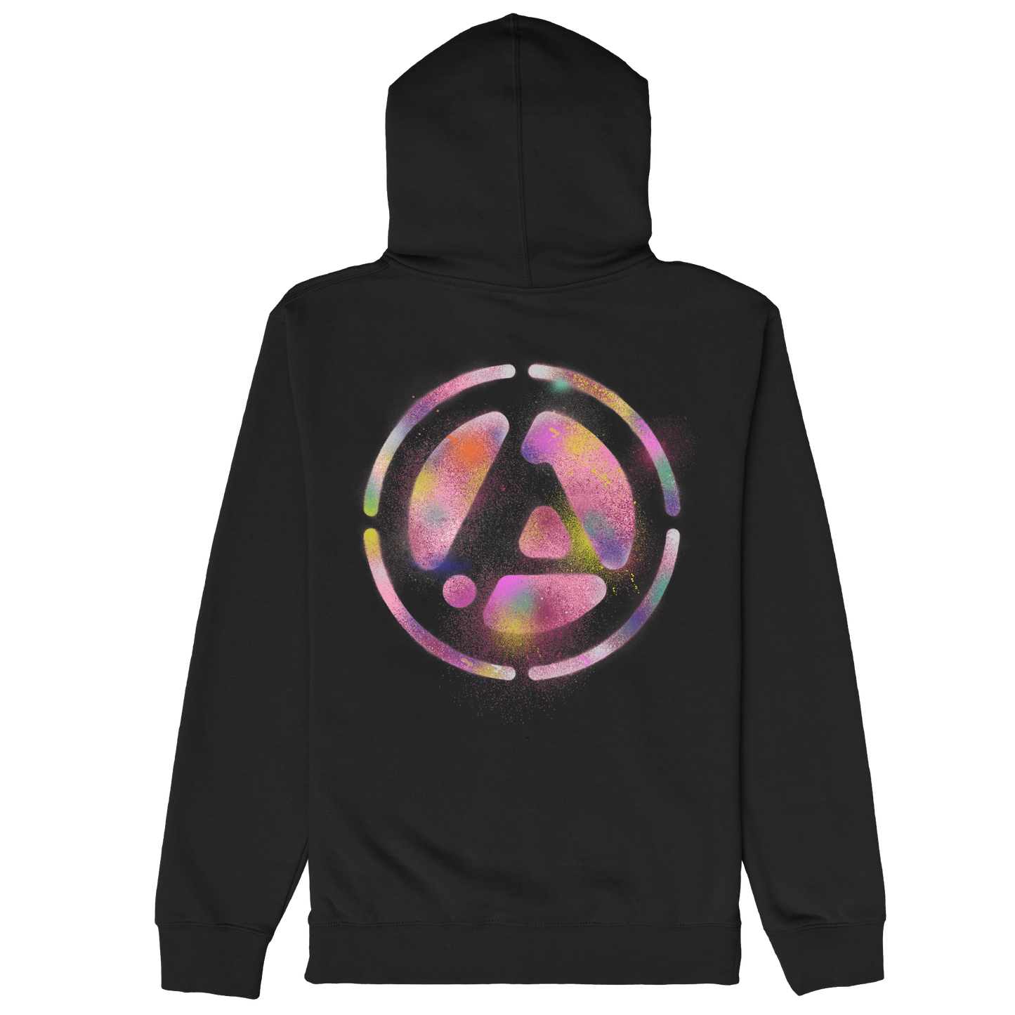 Joe's Spray Logo Black Hoodie