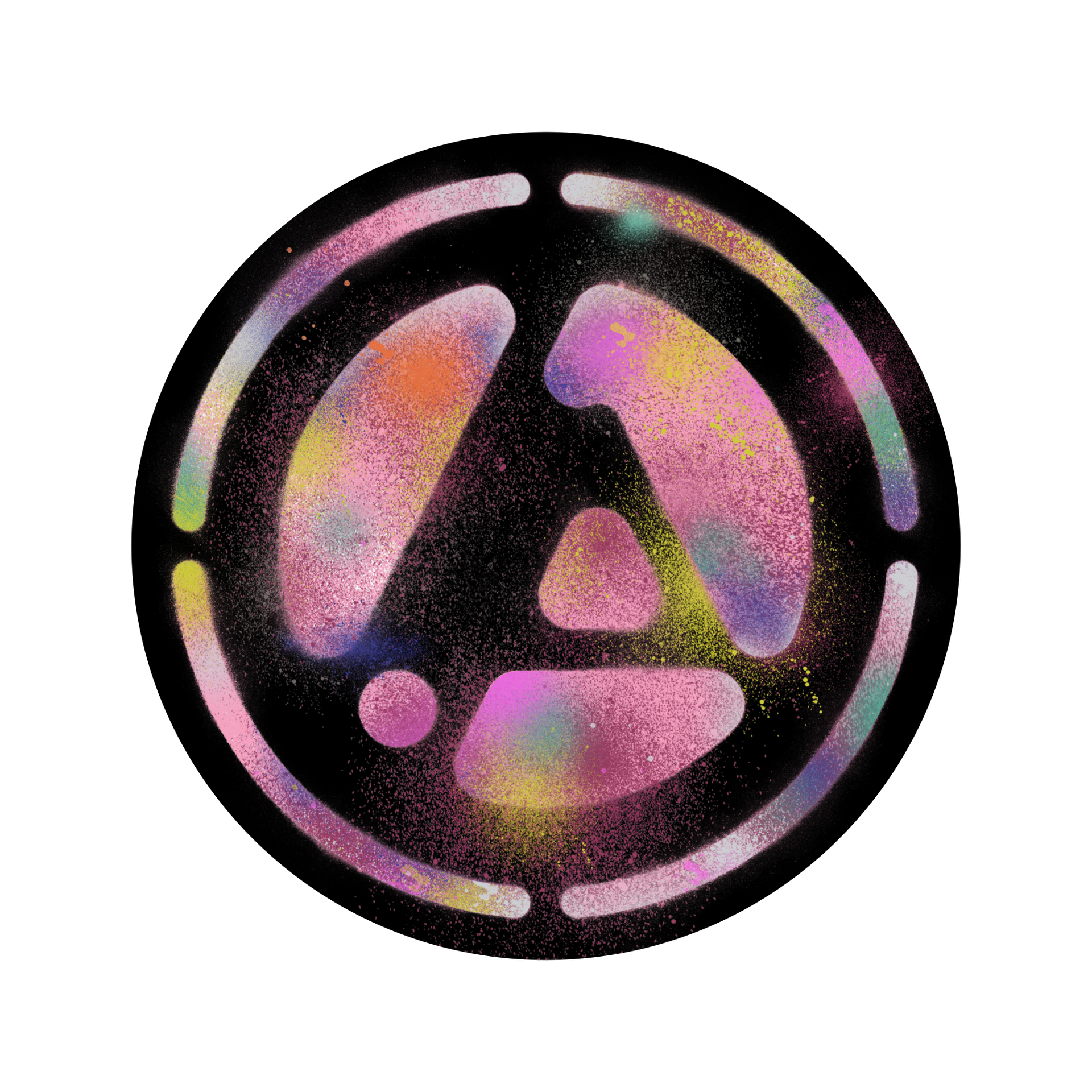 【超希少品!!】【入手困難品!!】 LINKIN PARK ステッカー LIP793A_JOESPRAYLOGOSTICKER.