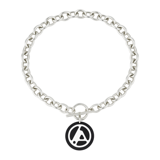 FZ LP Logo Toggle Necklace