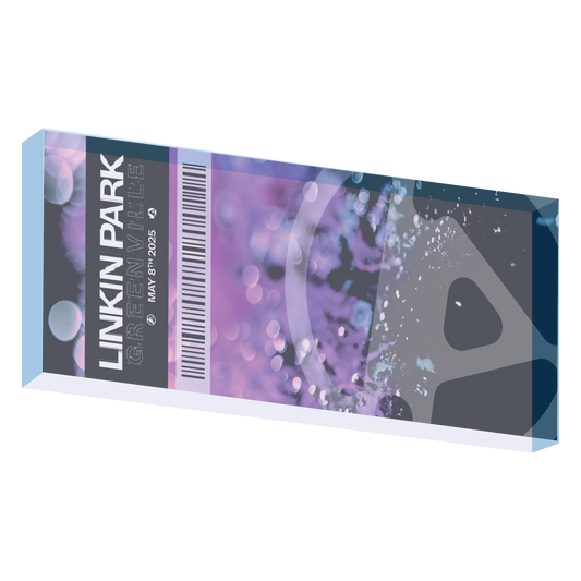 LP FZ GREENVILLE COMMEMORATIVE TICKET MAGNET