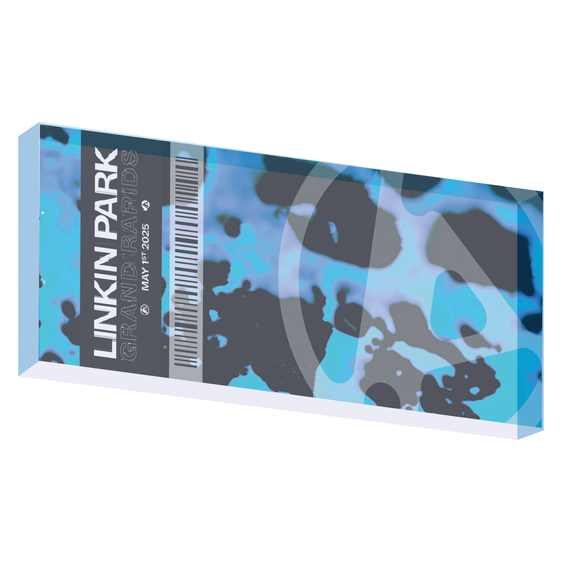 LP FZ GRAND RAPIDS COMMEMORATIVE TICKET MAGNET – Linkin Park LP FZ GRAND RAPIDS COMMEMORATIVE TICKET MAGNET – Linkin Park