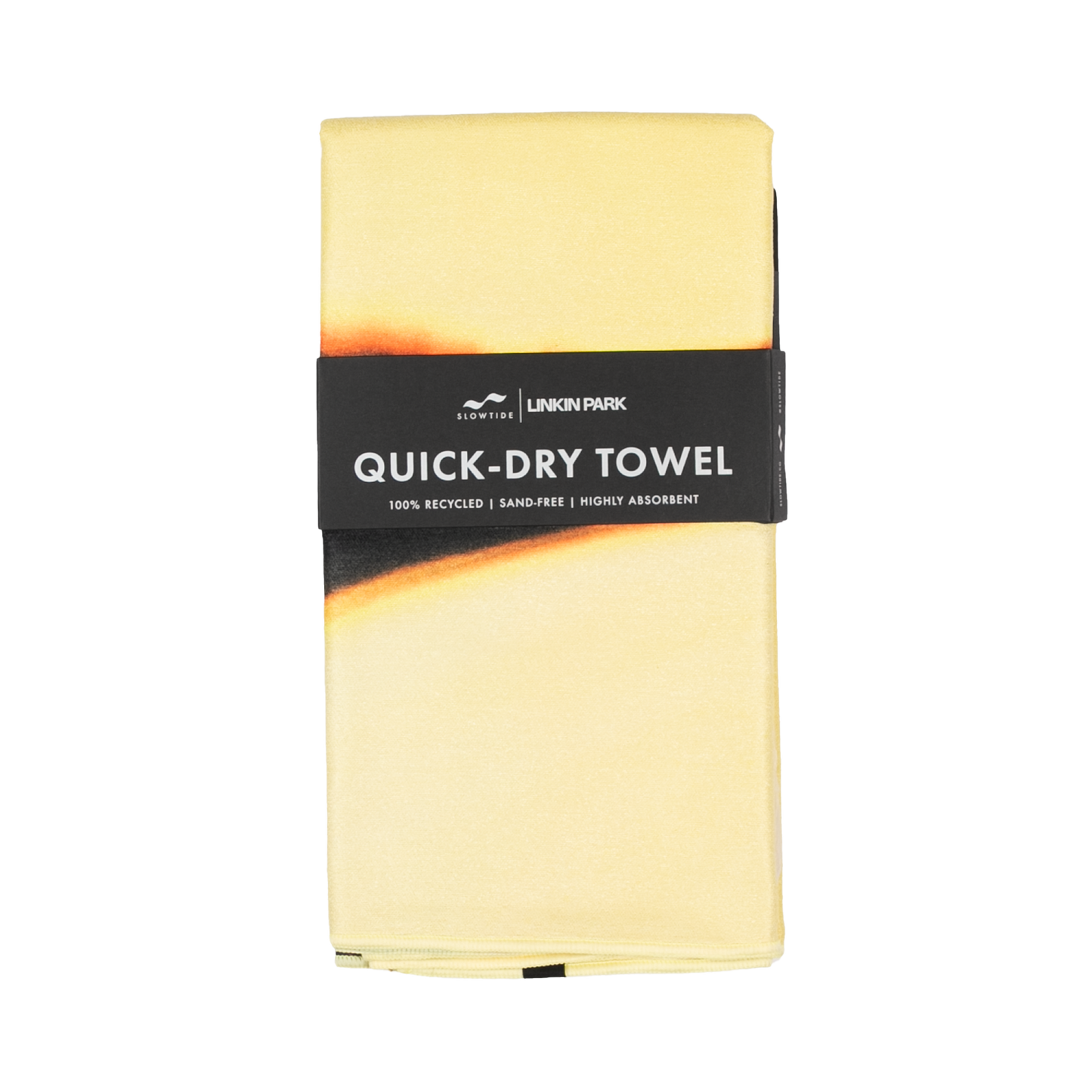 SlowTide Yellow Texture Quick Dry Towel