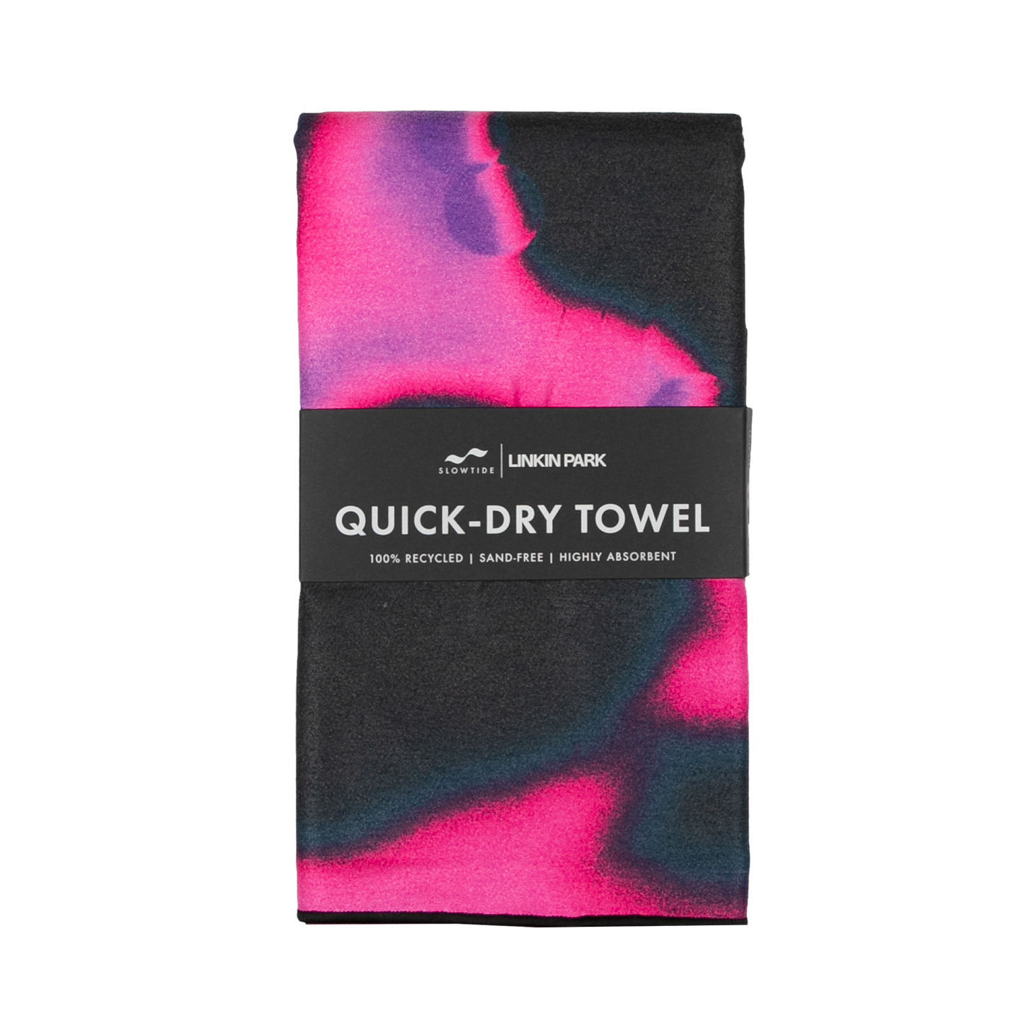 SlowTide Pink Texture Quick Dry Towel