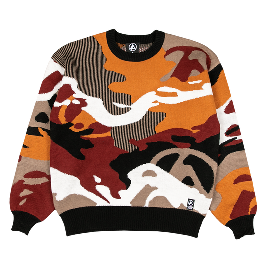 LP Holiday Sweater Camo Logo