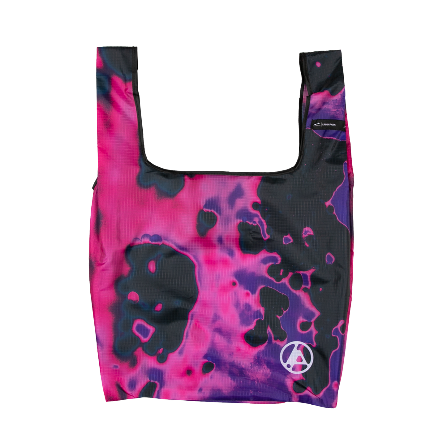 SlowTide Pink Texture Nylon Tote Bag