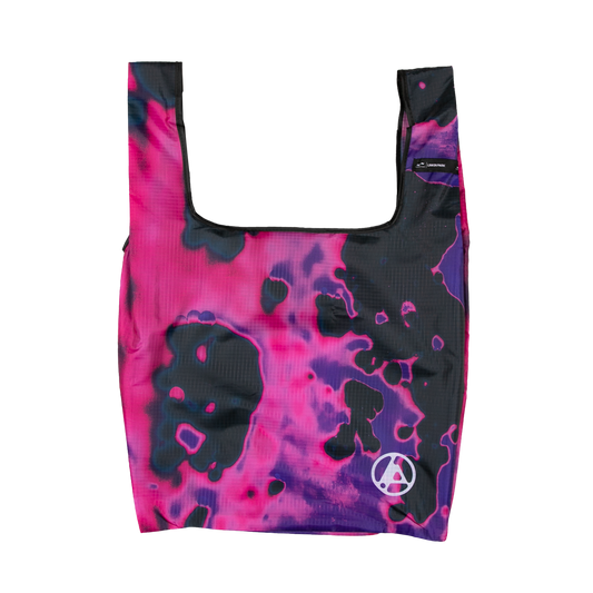 SlowTide Pink Texture Nylon Tote Bag