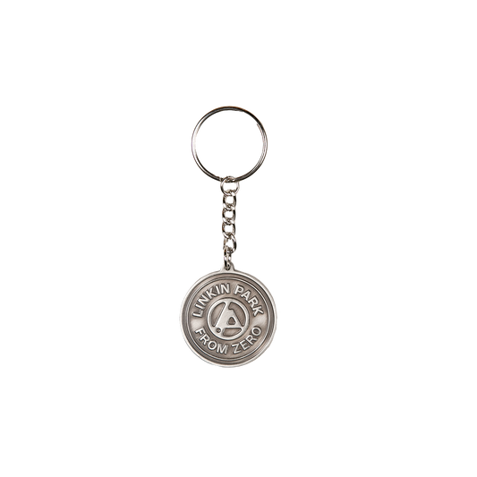 FROM ZERO PEWTER KEYCHAIN