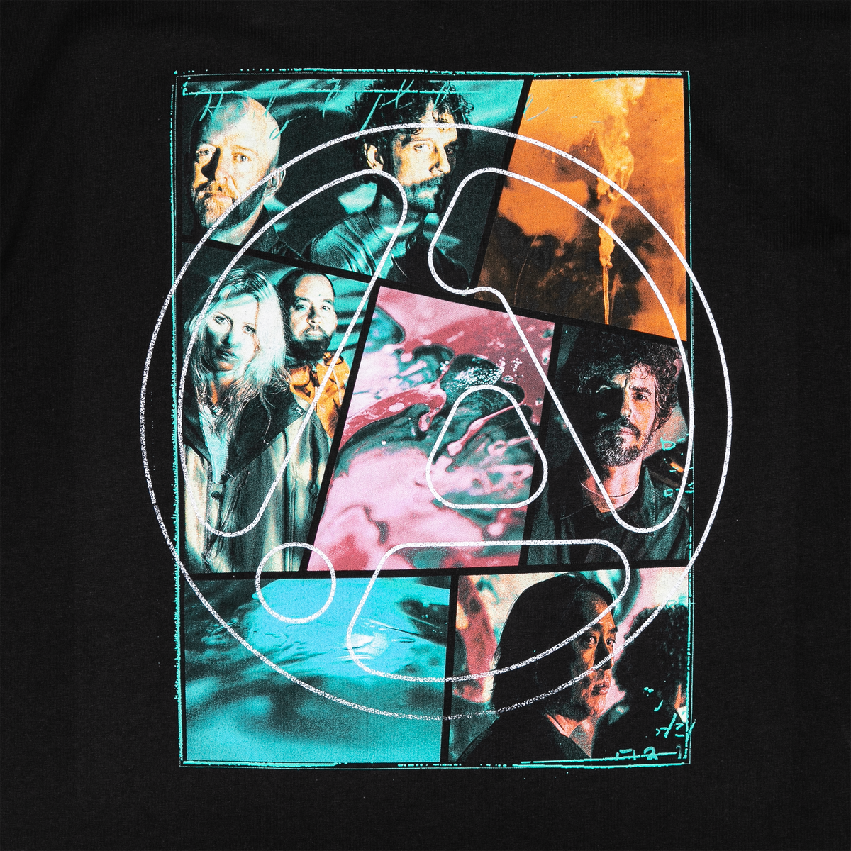 From Zero Photo Collage Black Tee
