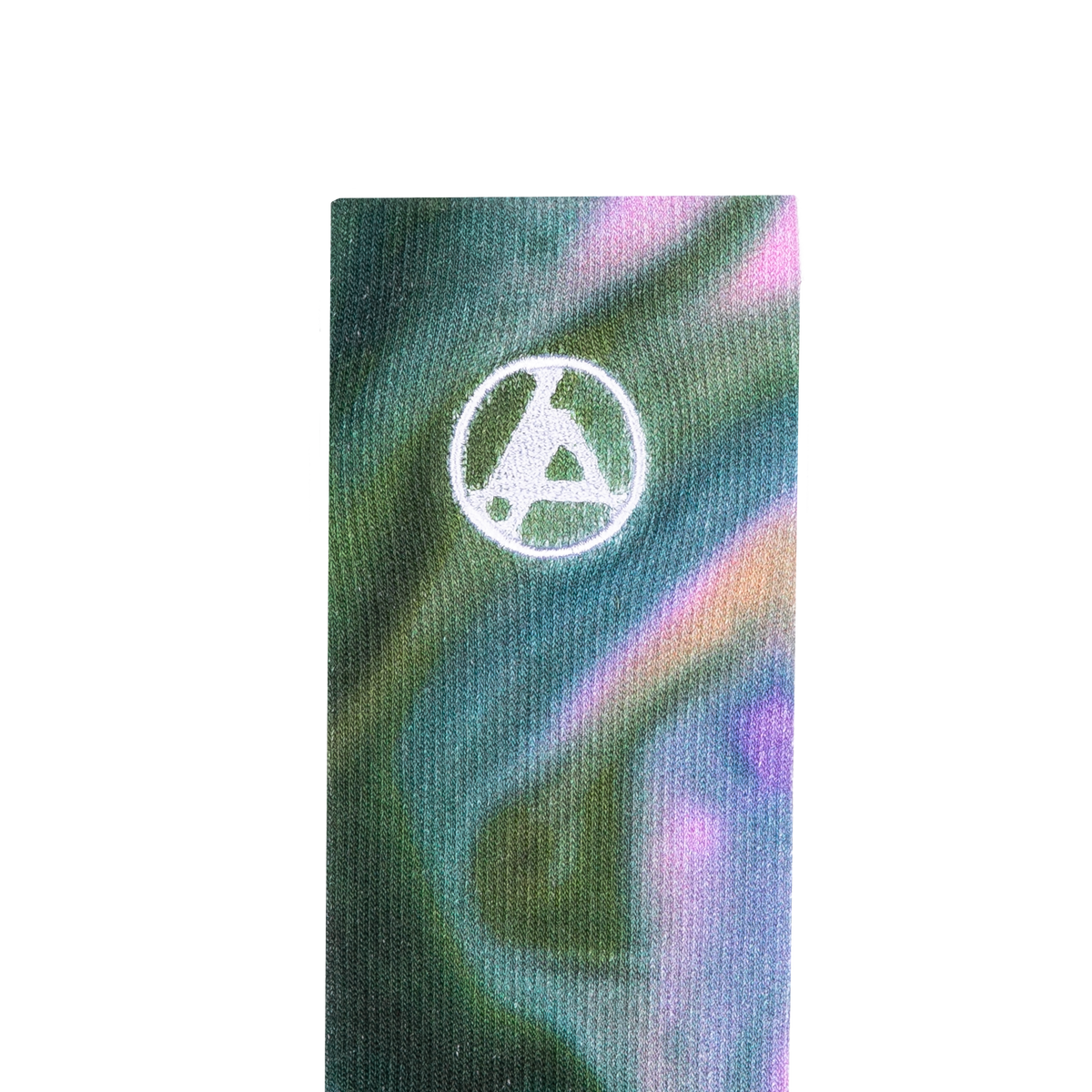 FZ Colorful Ink Embroidered Socks