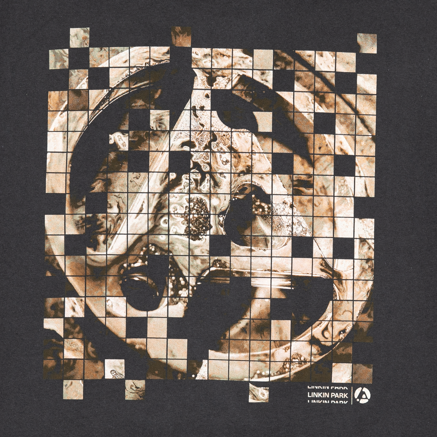 FZ Tile Glitch Graphite Black Tee