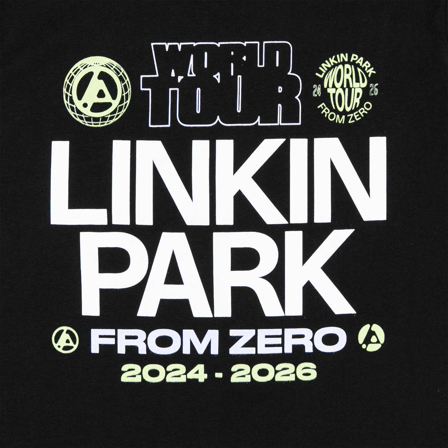 Official FZ World Tour Black Youth Tour Tee