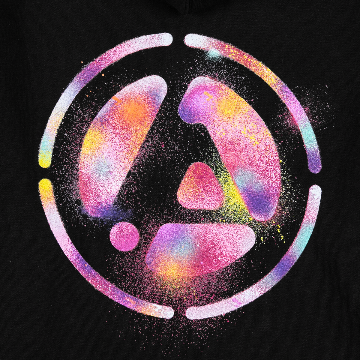 Joe's Spray Logo Black Hoodie