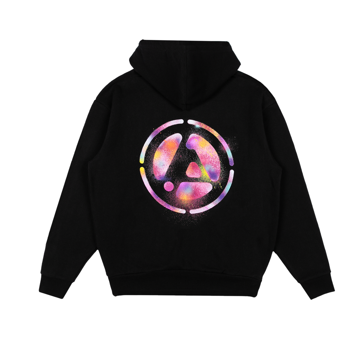Joe's Spray Logo Black Hoodie