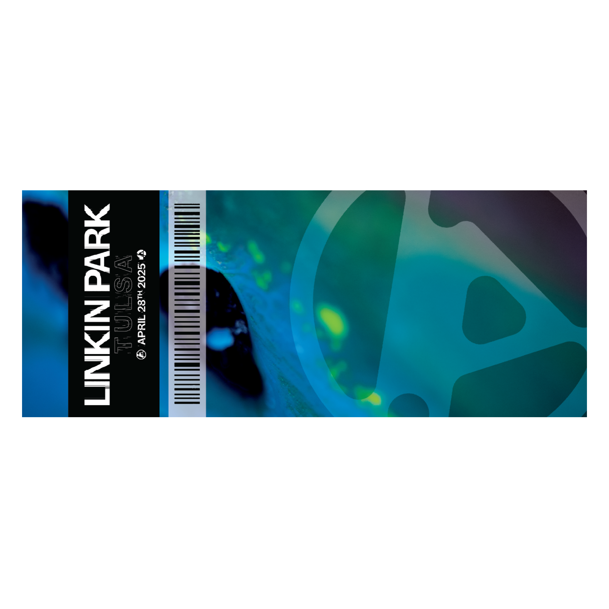 LP FZ TULSA COMMEMORATIVE TICKET MAGNET – Linkin Park Store