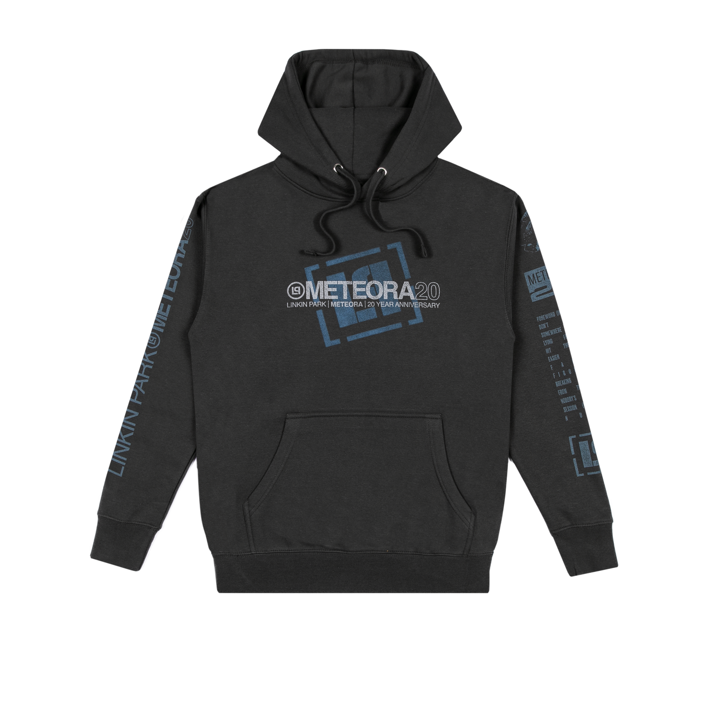 Logo Tilt Washed Black Hoodie – Linkin Park Store