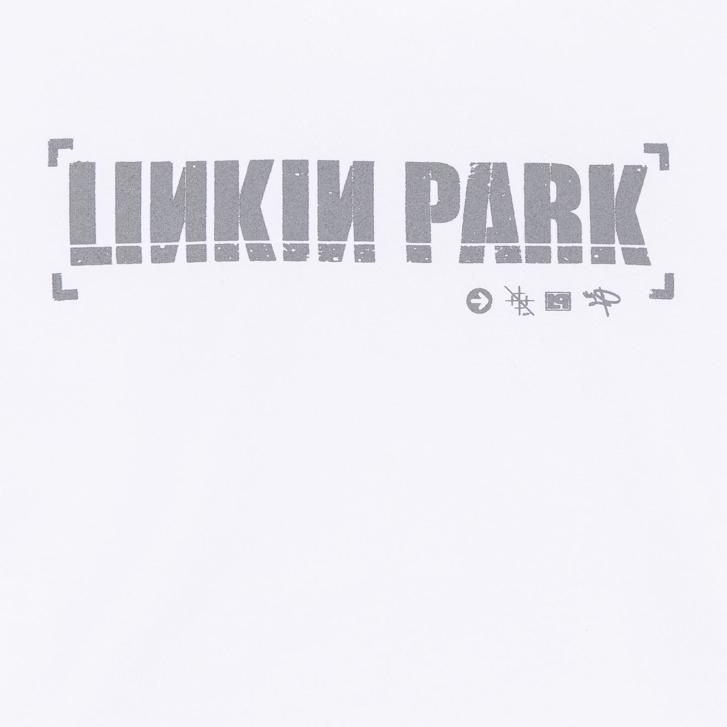 LP Icons White Pullover Hoodie