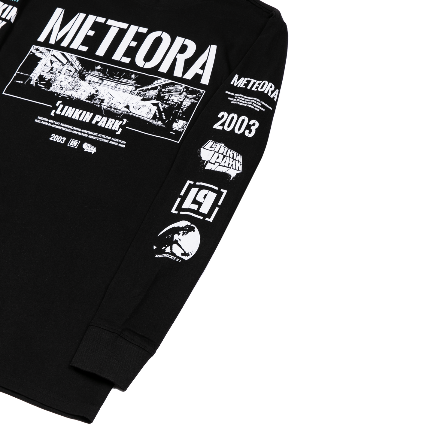 Meteora Wall Art Black Long Sleeve