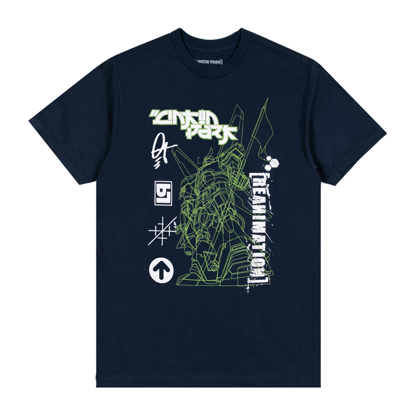 Reanimation Robot Sketch Navy Tee – Linkin Park Store
