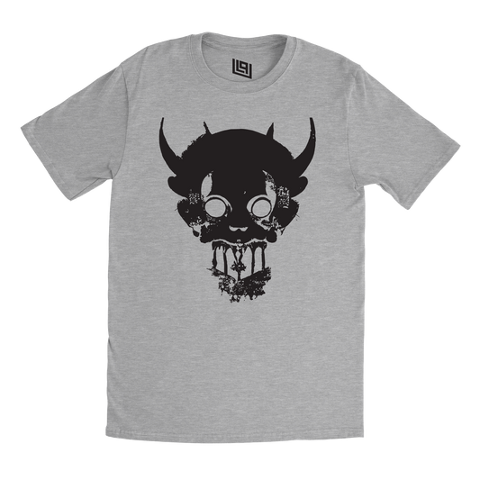 Already Over Demon Heather Grey Tee