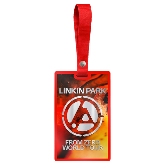From Zero 2025 Red World Tour Bookmark