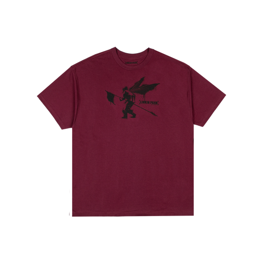 SideStreetSoldier Burgundy Tee