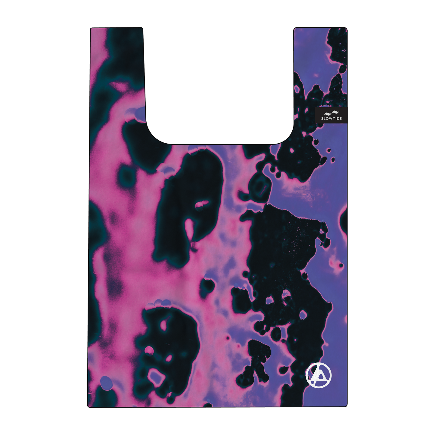 SlowTide Pink Texture Nylon Tote Bag