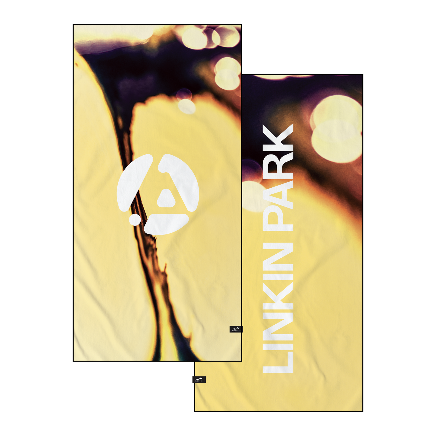 SlowTide Yellow Texture Quick Dry Towel