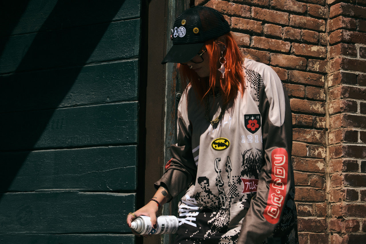 LPPL PIXEL LONGSLEEVE HOCKEY JERSEY – Linkin Park Store