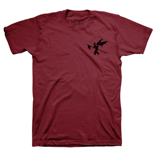 SideStreetSoldier #1 Burgundy Tee