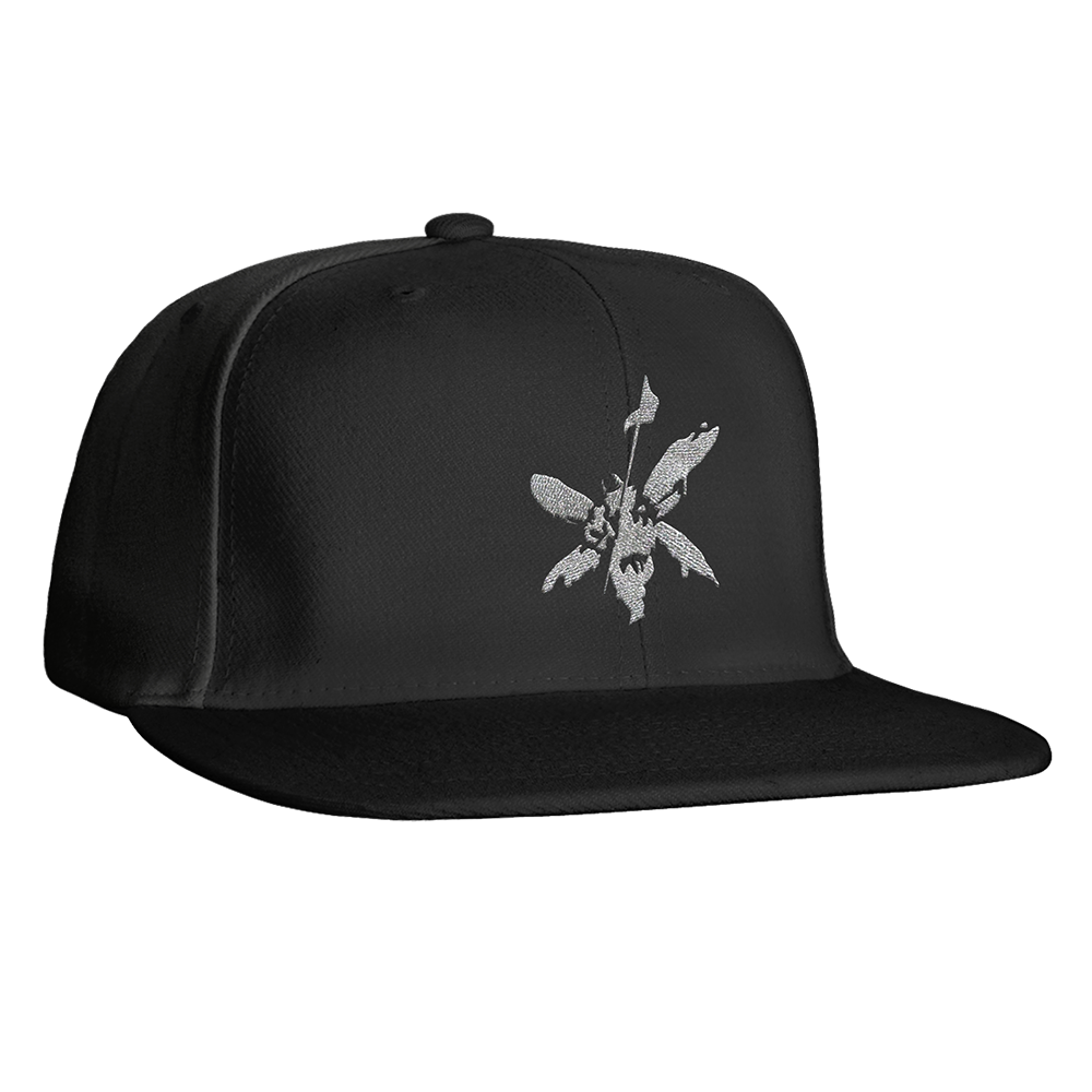 Street Soldier Black Snapback Hat