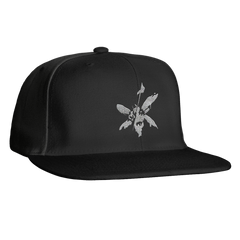 Street Soldier Black Snapback Hat