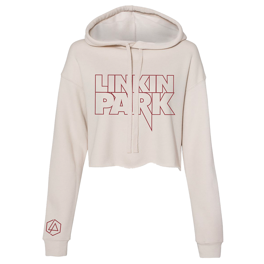 Lp Merch LP Logo Crop Hoodie – Linkin Park Store