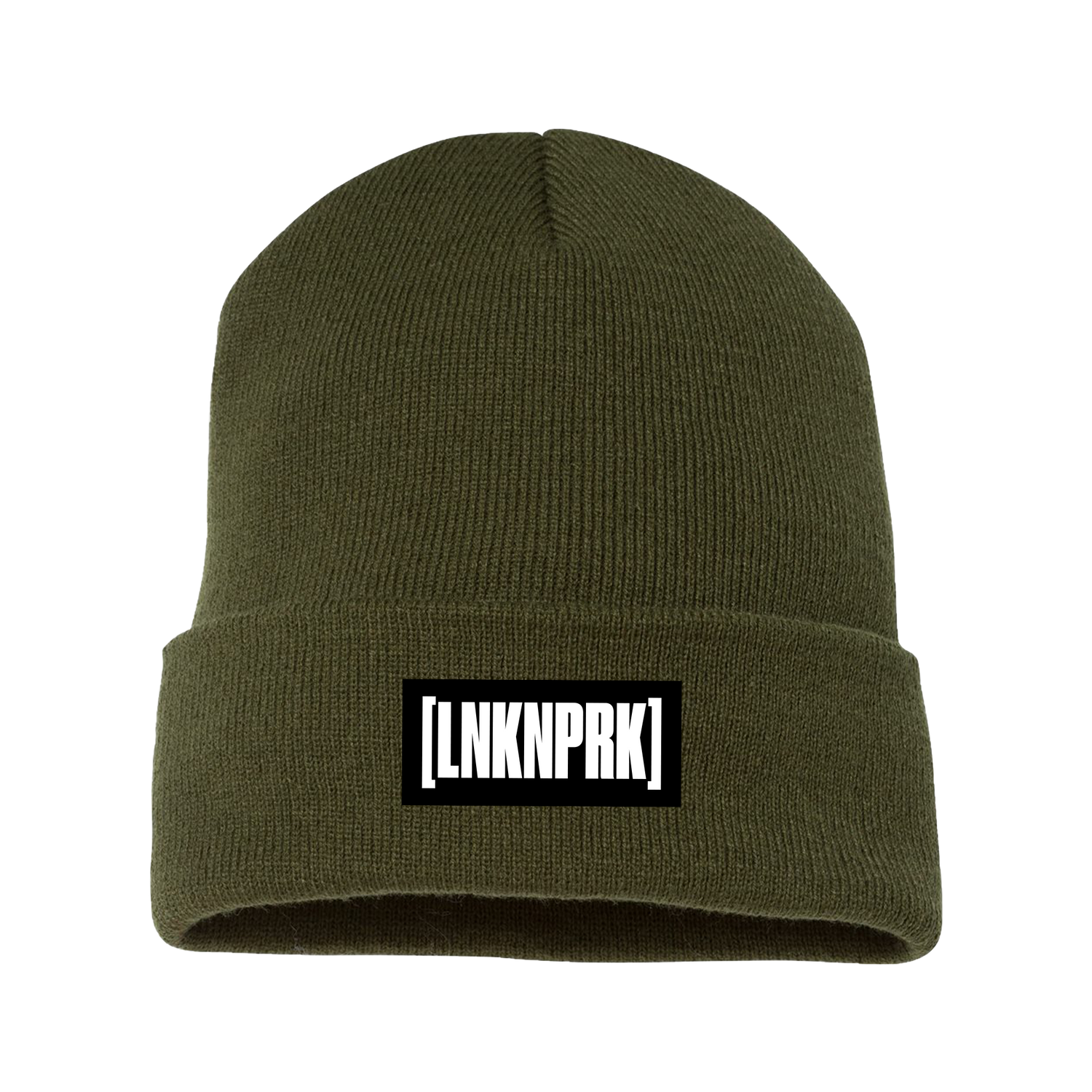 [LNKNPRK] Green Knit Beanie
