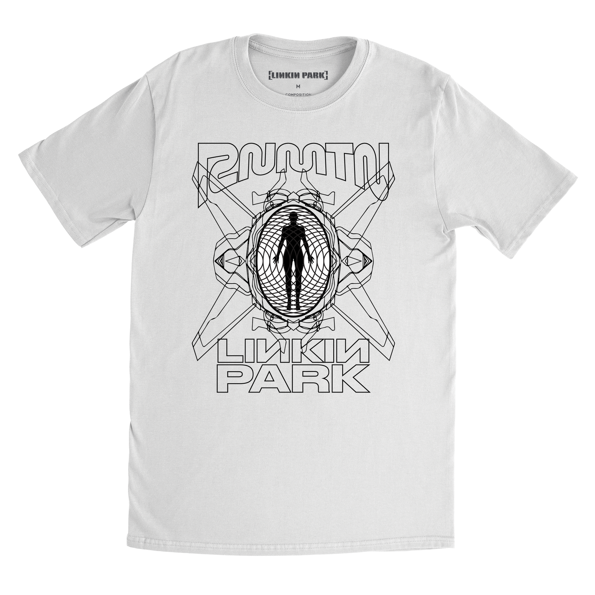 LP RNMTN Sketch White Tee – Linkin Park Store