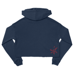 Vintage Logo Soldier Pullover Crop Hoodie