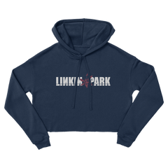 Vintage Logo Soldier Pullover Crop Hoodie
