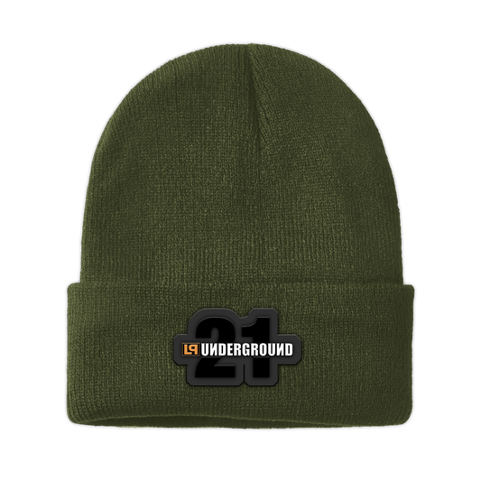LPU 21 Olive Beanie
